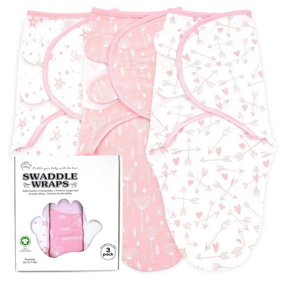 3 Pack Swaddle Wrap for Newborn - Picture 1 of 1